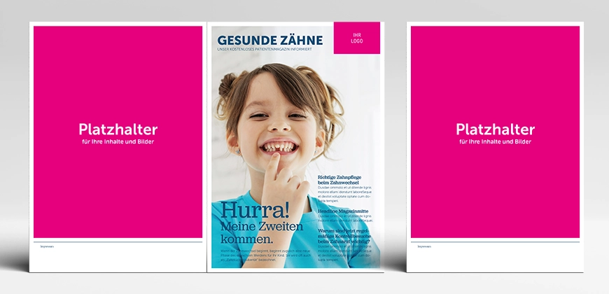 Magazinanpassung Coverdesign